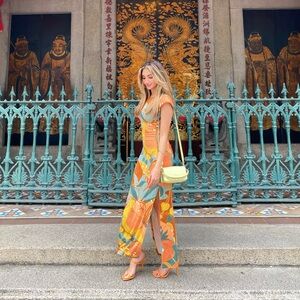 Zara Maxi Dress w/ hip cutouts